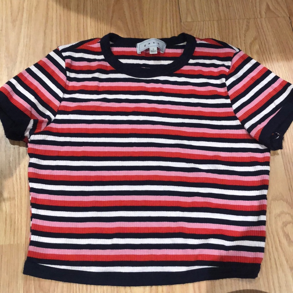 Women’s Striped Crop Top